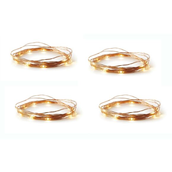 Radiance Other - Radiance 4 Pack 7 Feet 20 LED Light Strings Battery Powered